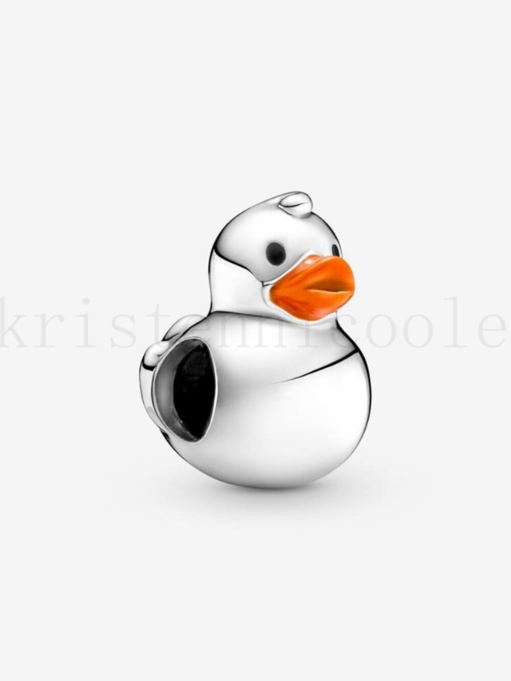 Pandora Polished Rubber Duck Charm